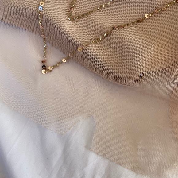 BHLDN blush Blaise bridesmaid dress size 8 - Anthropologie - Picture 8 of 11